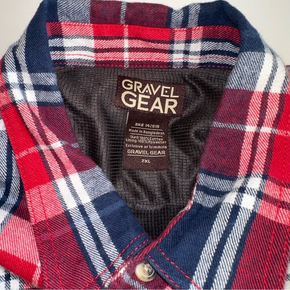 Gravel Gear Flannel Shirt - Picture 2 of 5